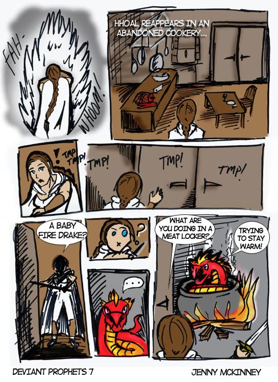 Fire elementals in the meat locker...