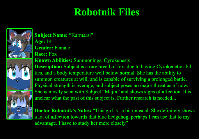 - Robotnik Files: Karmarsi Austin - 