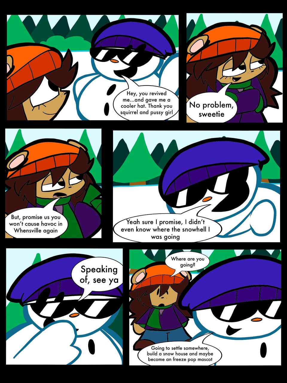 SnowBro the Snowman page13