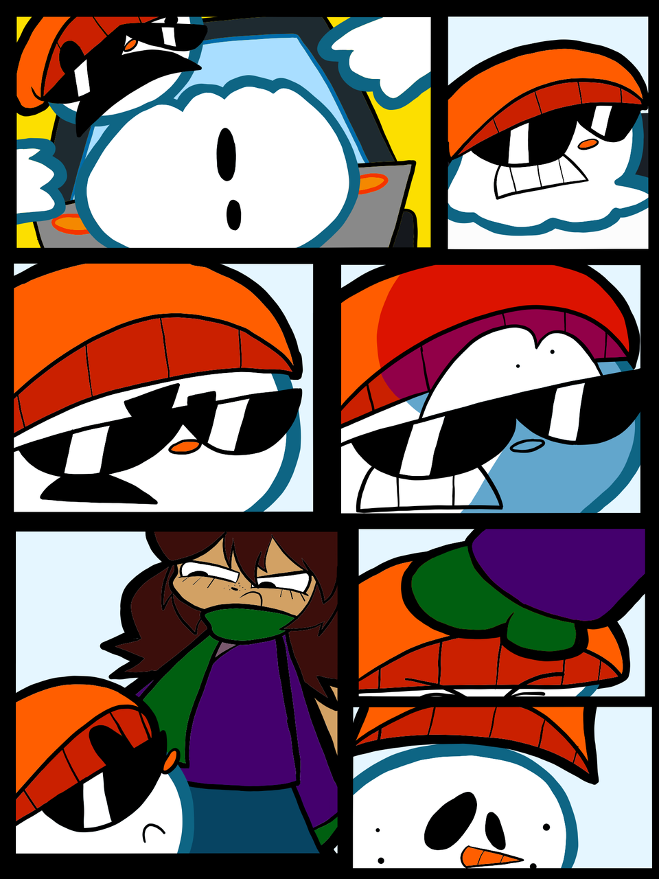 SnowBro the Snowman page10