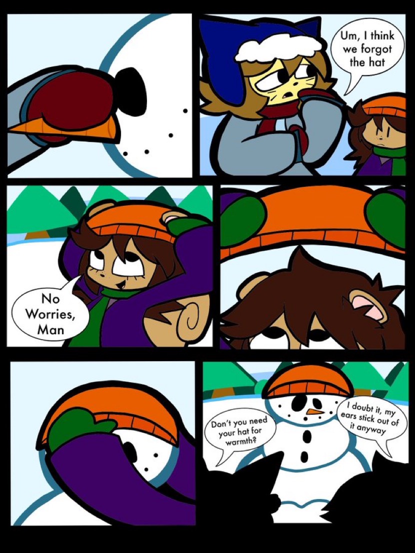 SnowBro the Snowman page2