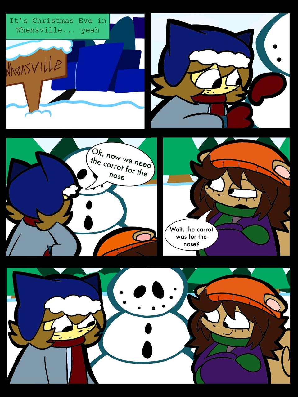 SnowBro the Snowman page1