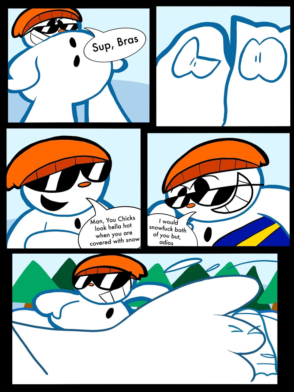 SnowBro the Snowman page4