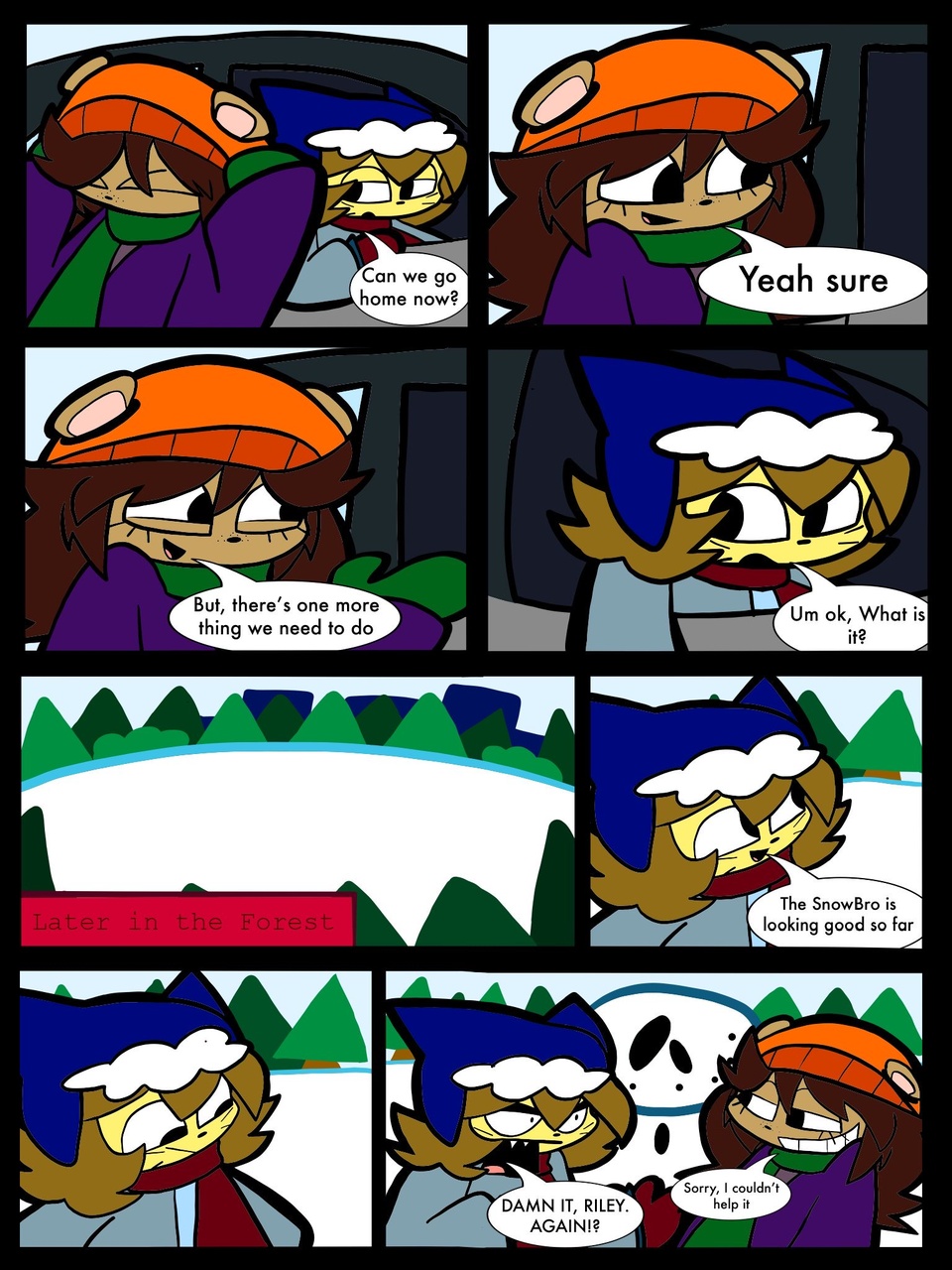 SnowBro the Snowman page11