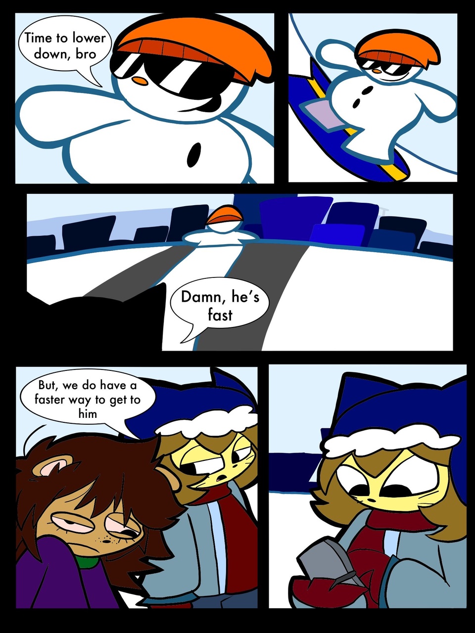 SnowBro the Snowman page7