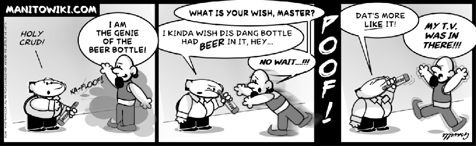 Beer Bottle Genie