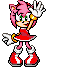 Amy waving from Sonic Advvance sound test