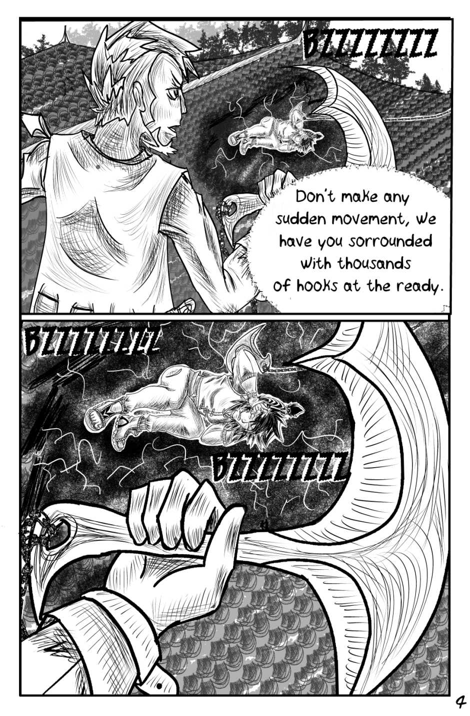 Page 4 Chapter 0- Menacing stance