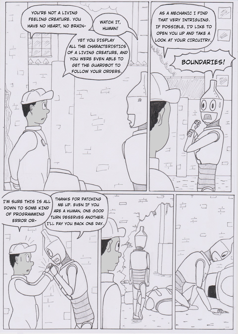 Chapter 00004: Road to Metallic City (Page 11)