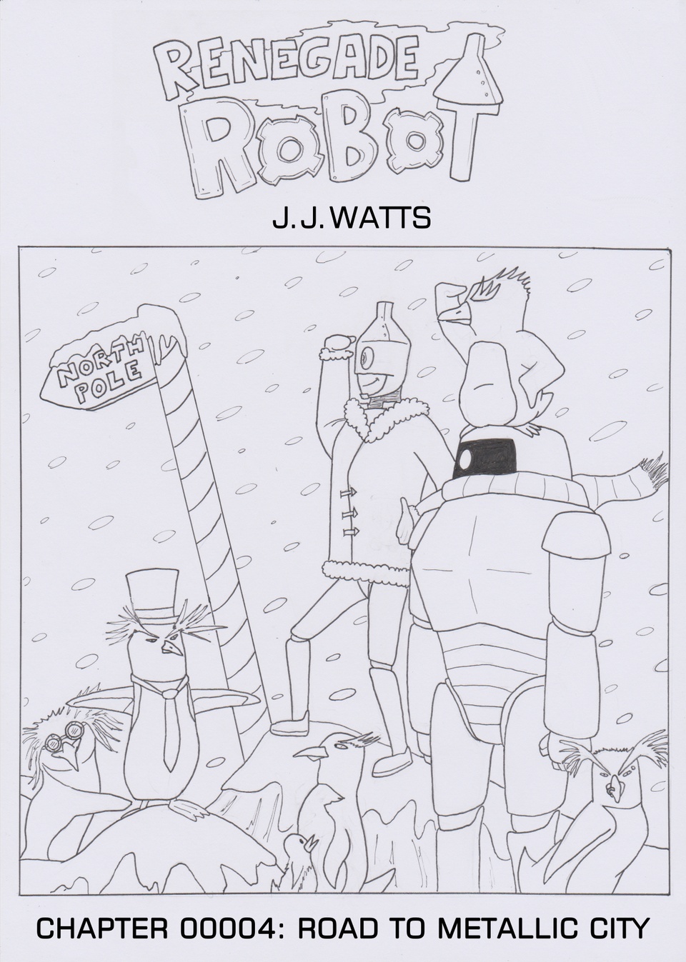 Chapter 00004: Road to Metallic City (Page 1)