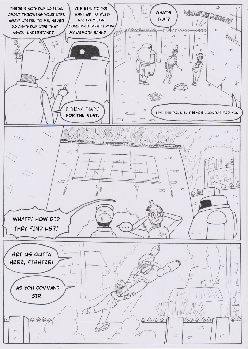 Chapter 00004: Road to Metallic City (Page 14)