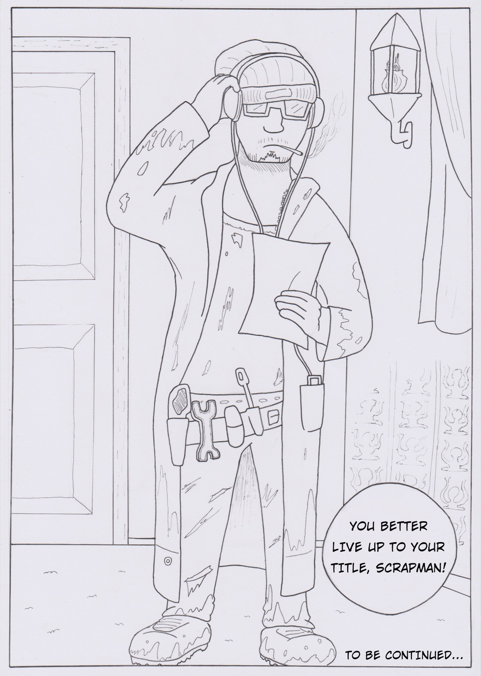 Chapter 00004: Road to Metallic City (Page 19)