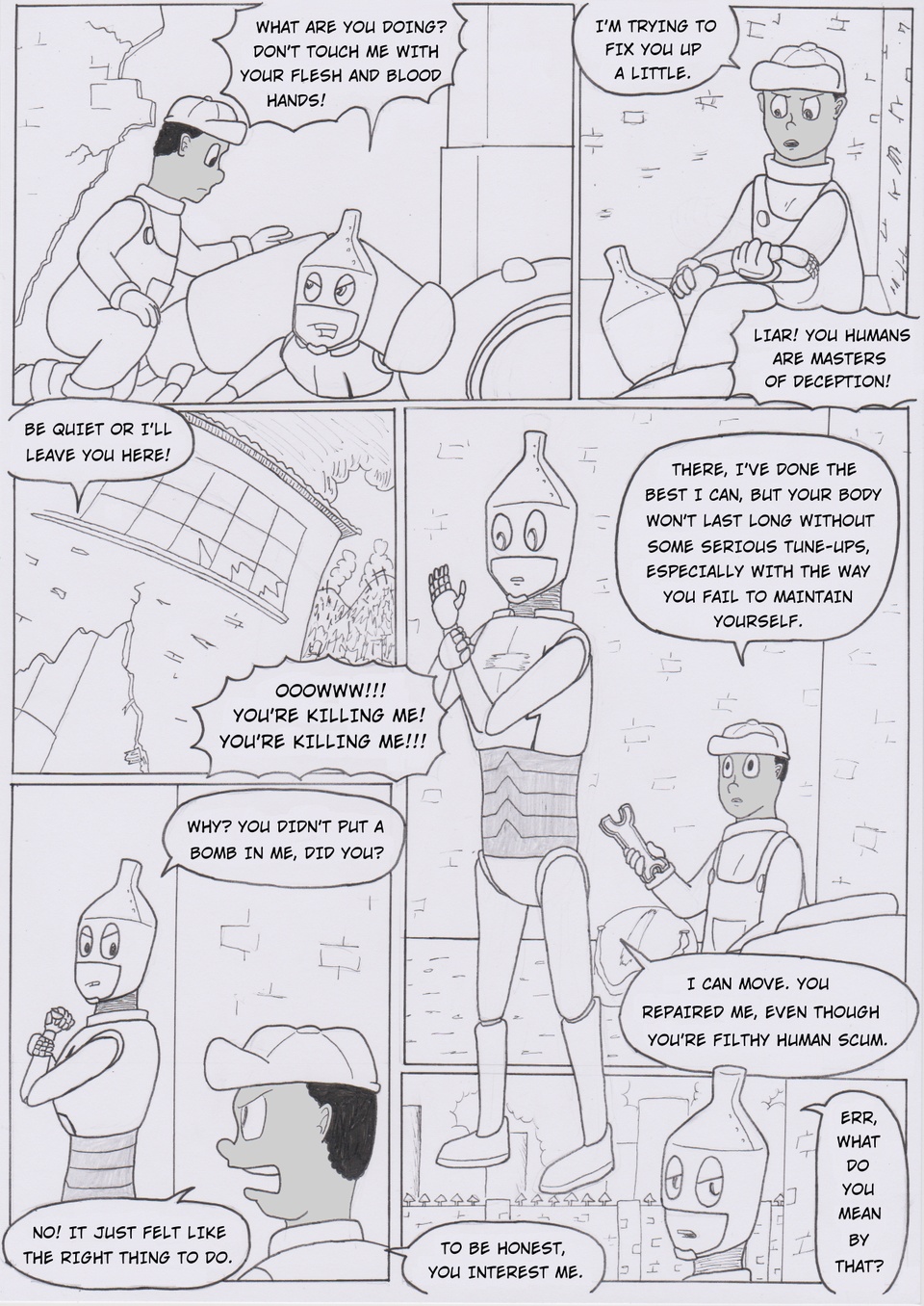 Chapter 00004: Road to Metallic City (Page 10)