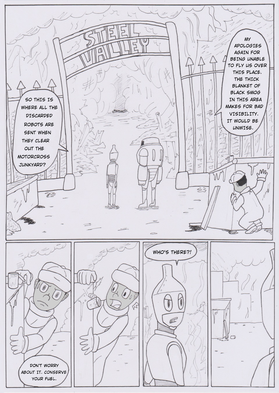 Chapter 00005: The Scrapman (Page 3)