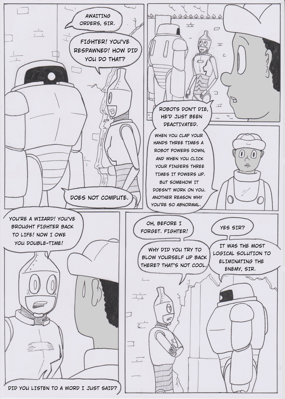 Chapter 00004: Road to Metallic City (Page 13)