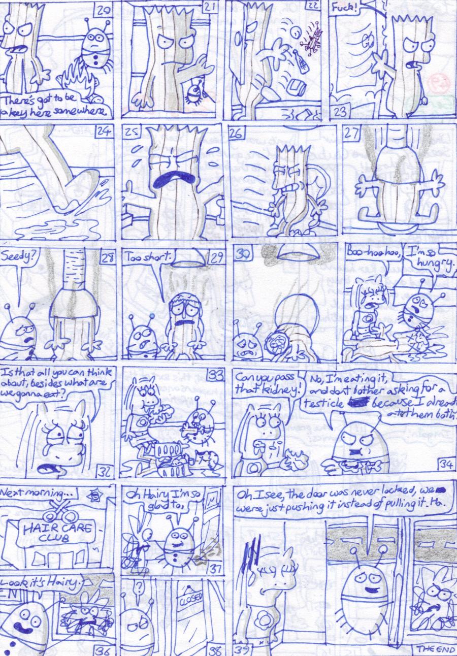 49. Cutting It Close (Back)