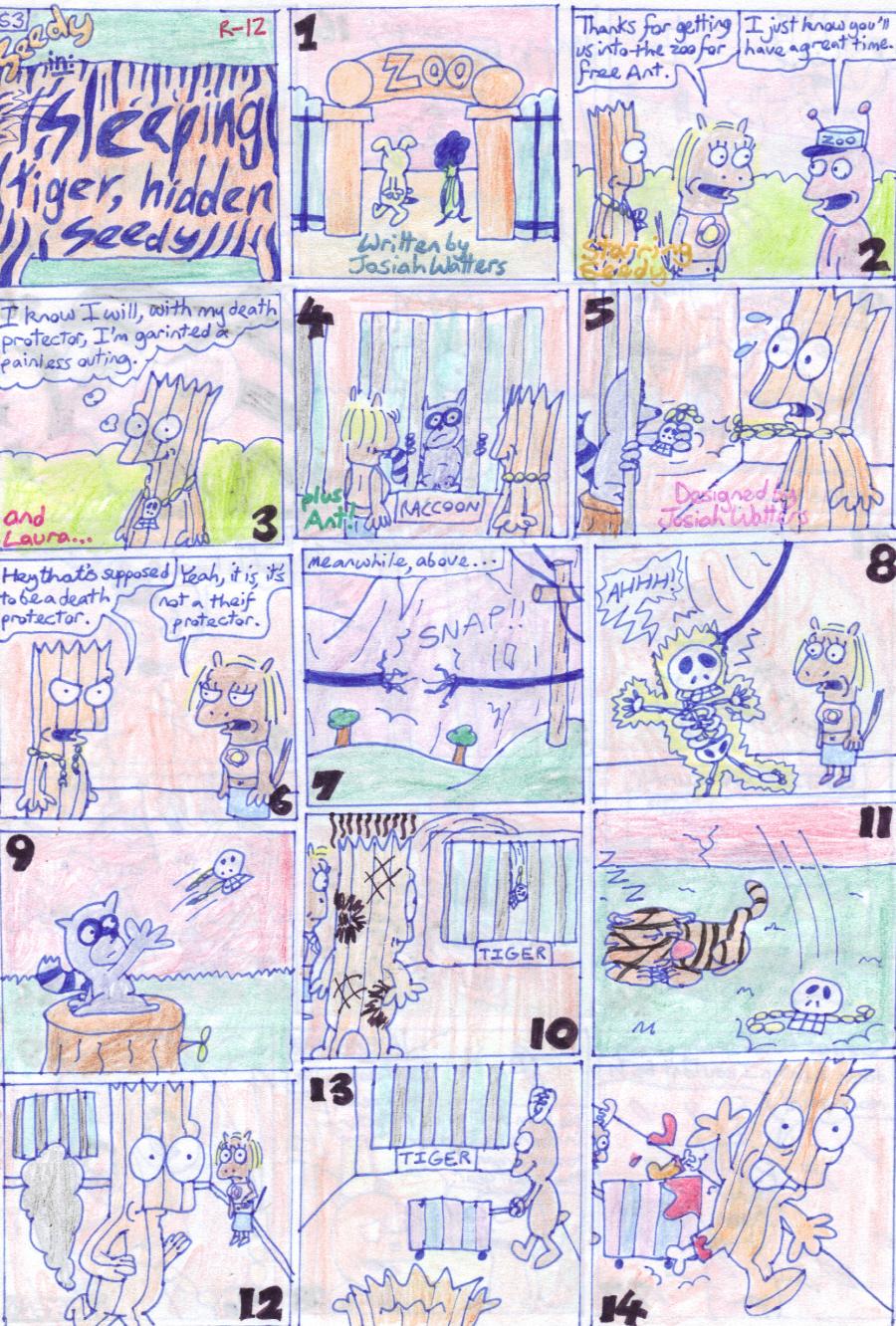 53. Sleeping Tiger, Hidden Seedy (Front)