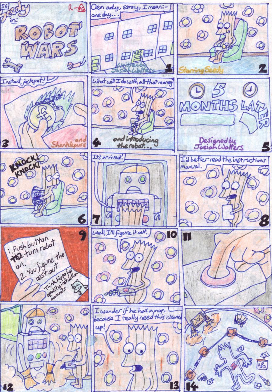 56. Robot Wars (Front)