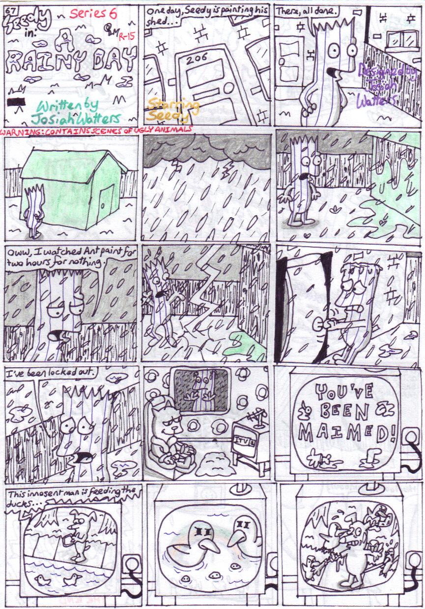 67. A Rainy Day (Front)