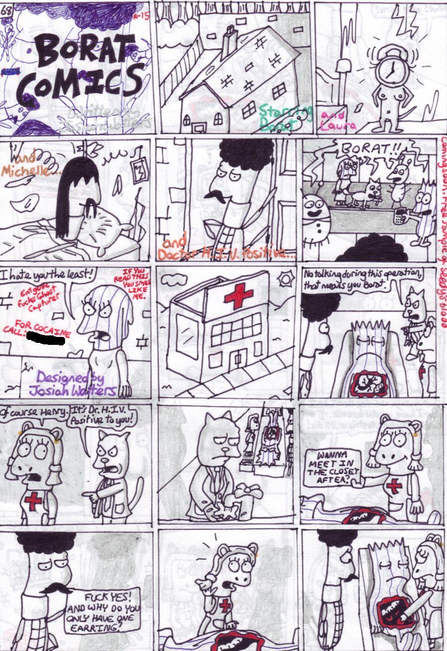 68. Borat Comics (Front)