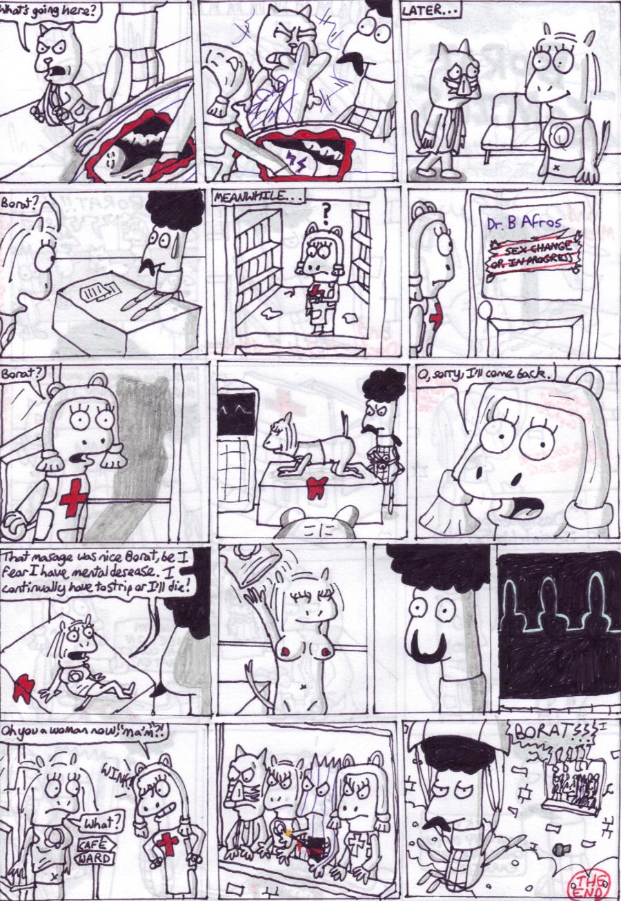 68. Borat Comics (Back)