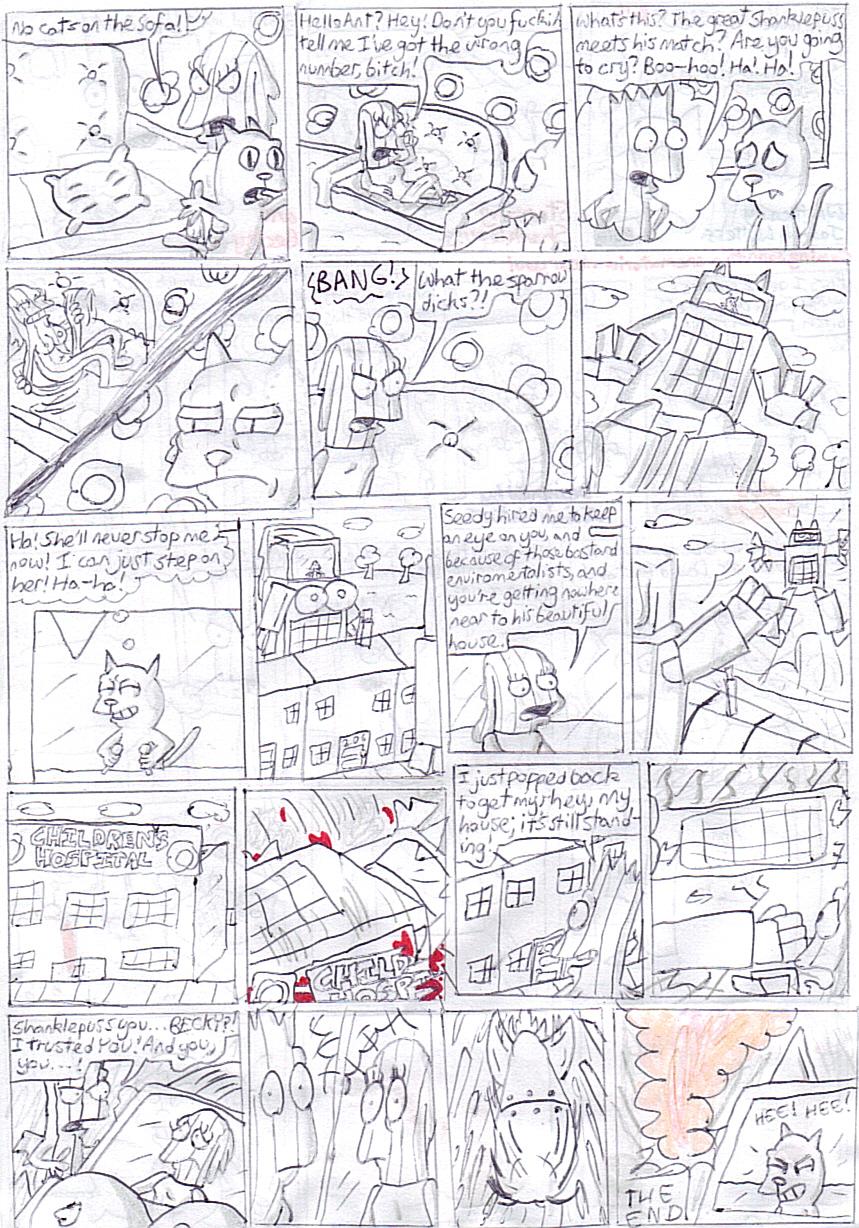 70. Fraidy Cat (Back)