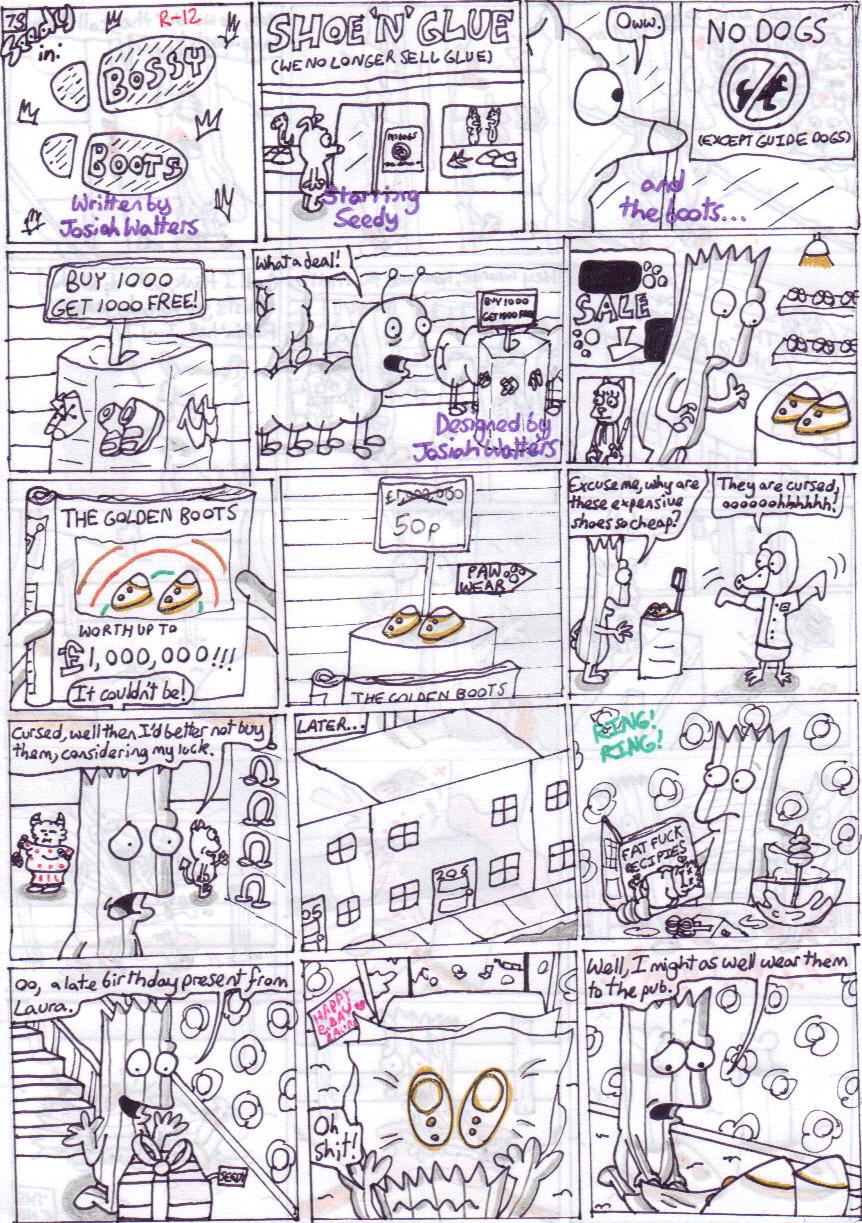 73. Bossy Boots (Front)