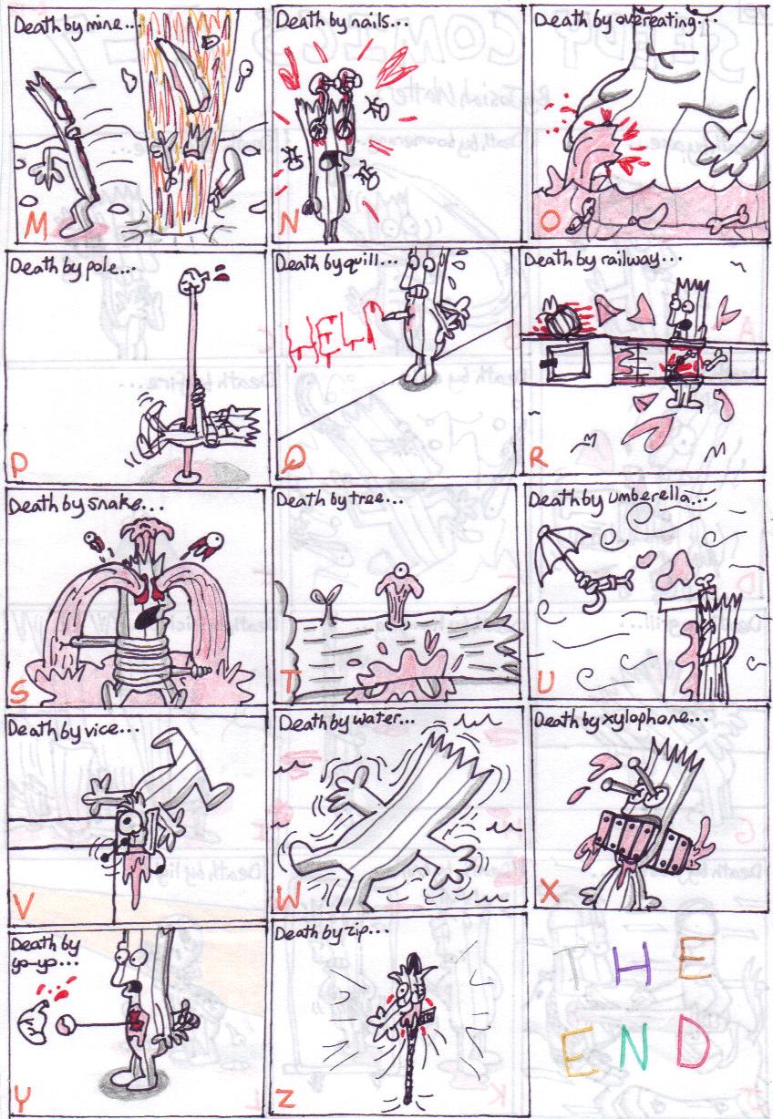 75. Seedy Comics A-Z (Back)