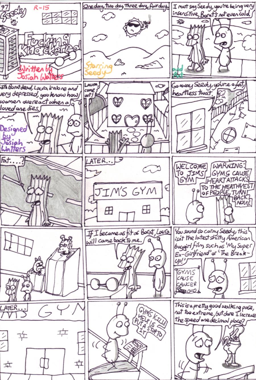 97. Fucking Knackered (Front)