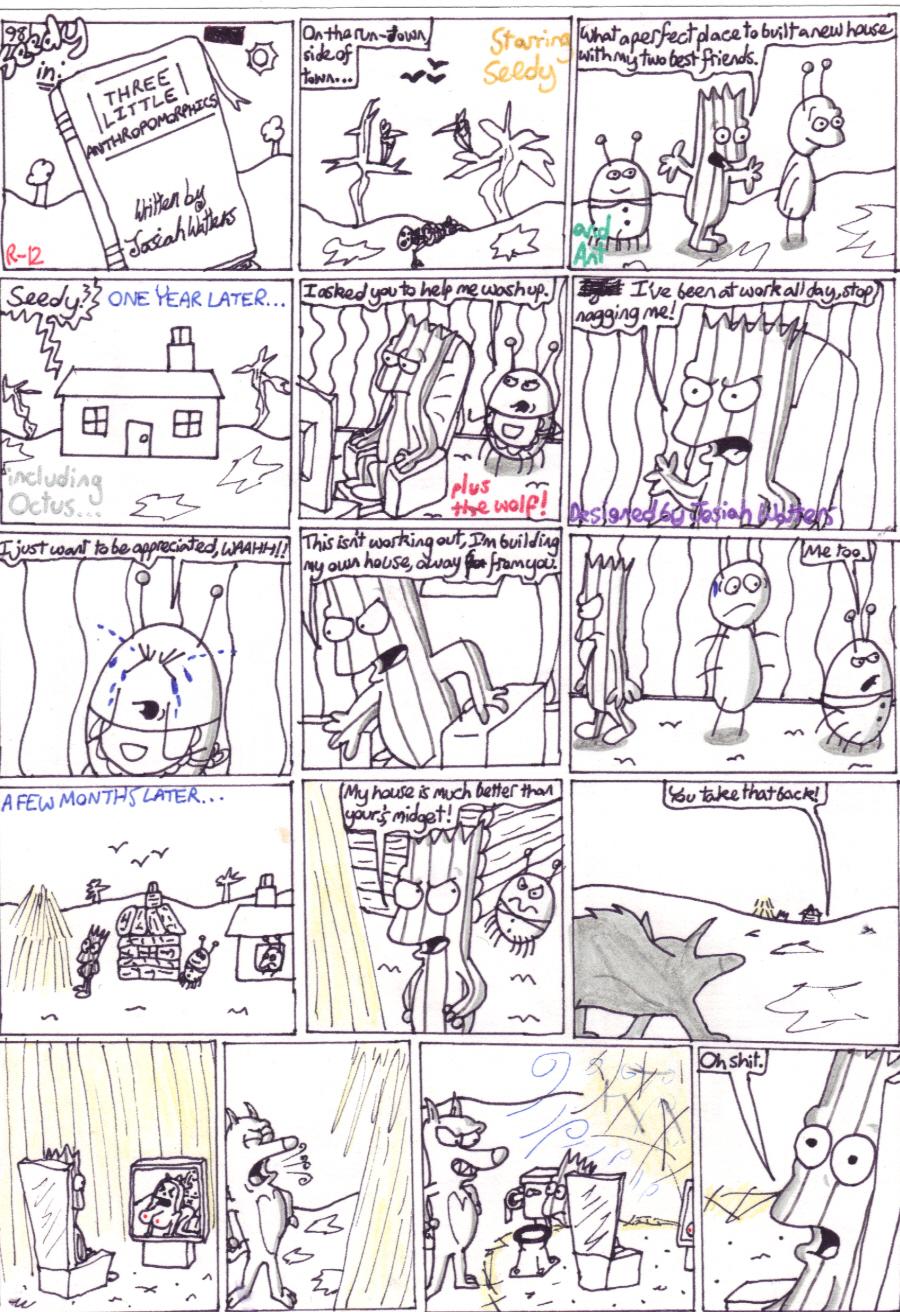 98. Three Little Anthropomorphics (Front)