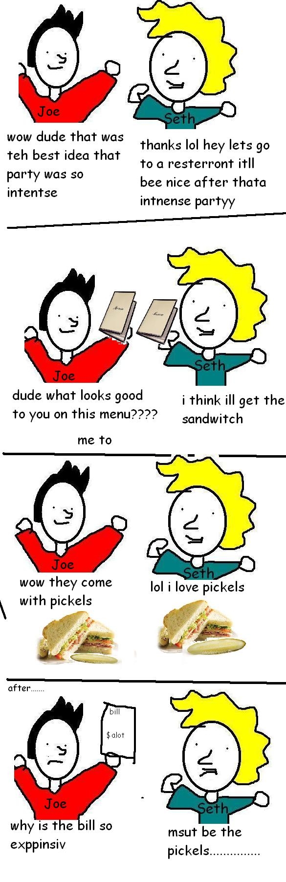 after party sandwhitches