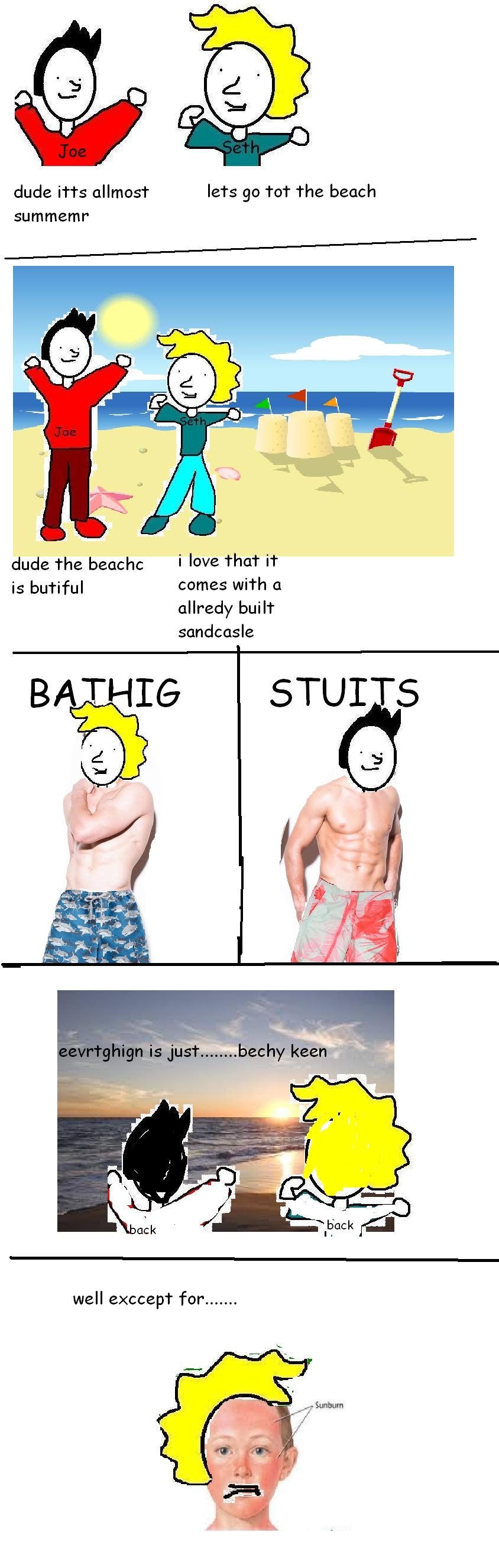 goin tot the beach