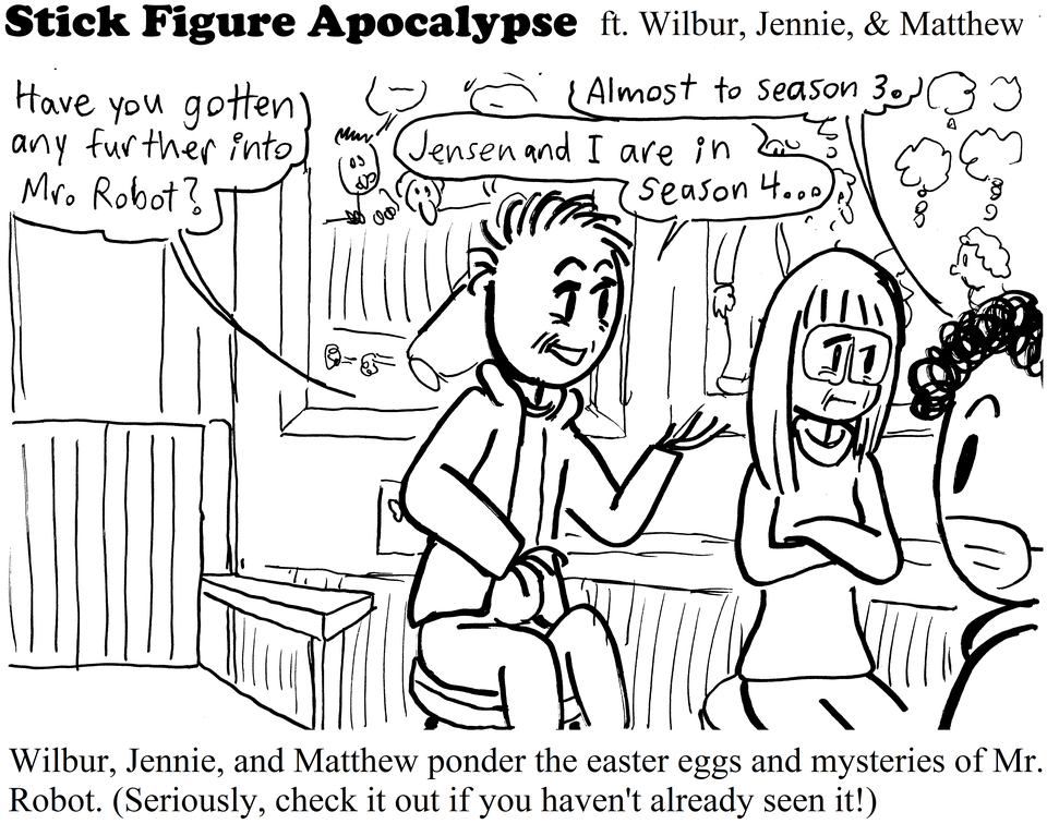 On the home stretch with Mr. Robot