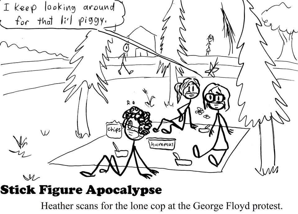 And then, Chauvin killed George Floyd