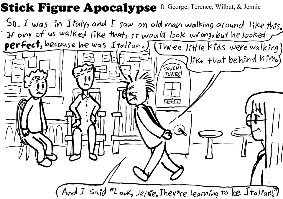 Learning to be Italian