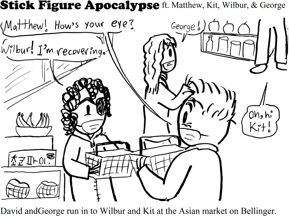 Encounter at the Asian market