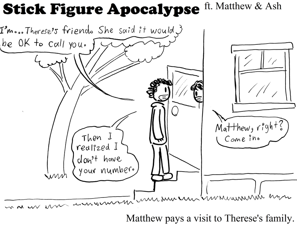 Matthew makes a house call
