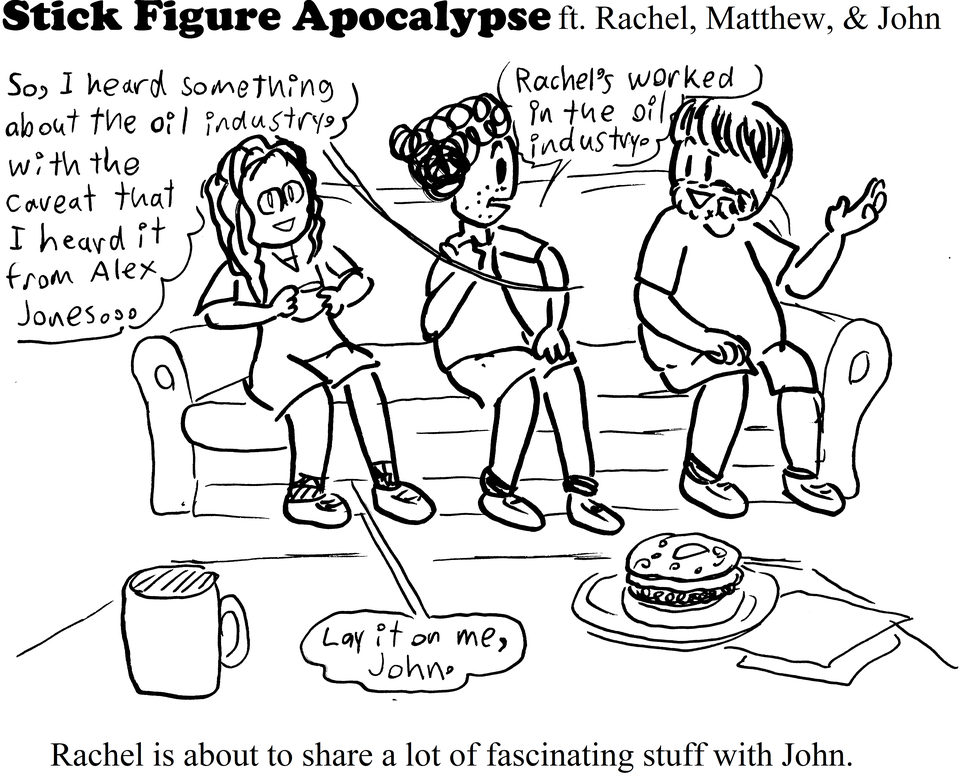 John heard it on Alex Jones