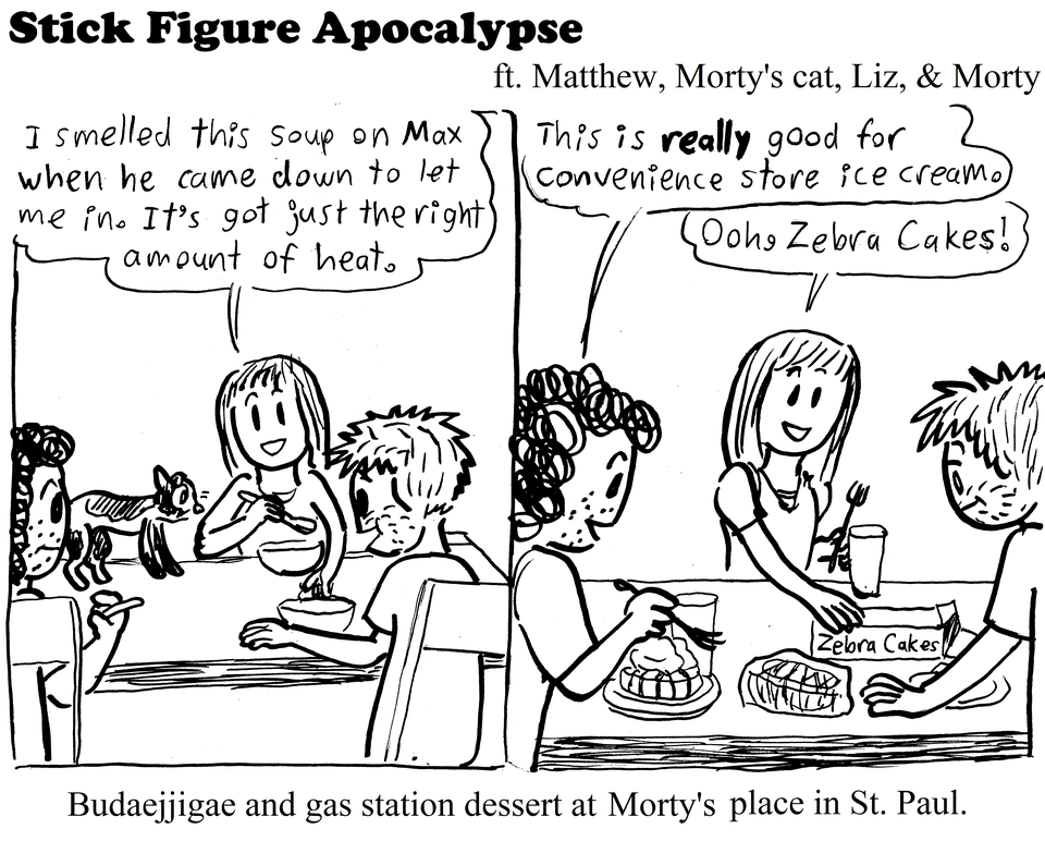 Korean, American Supper