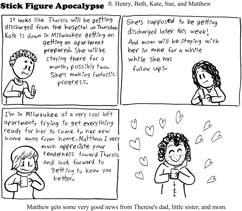 Catching up with Therese