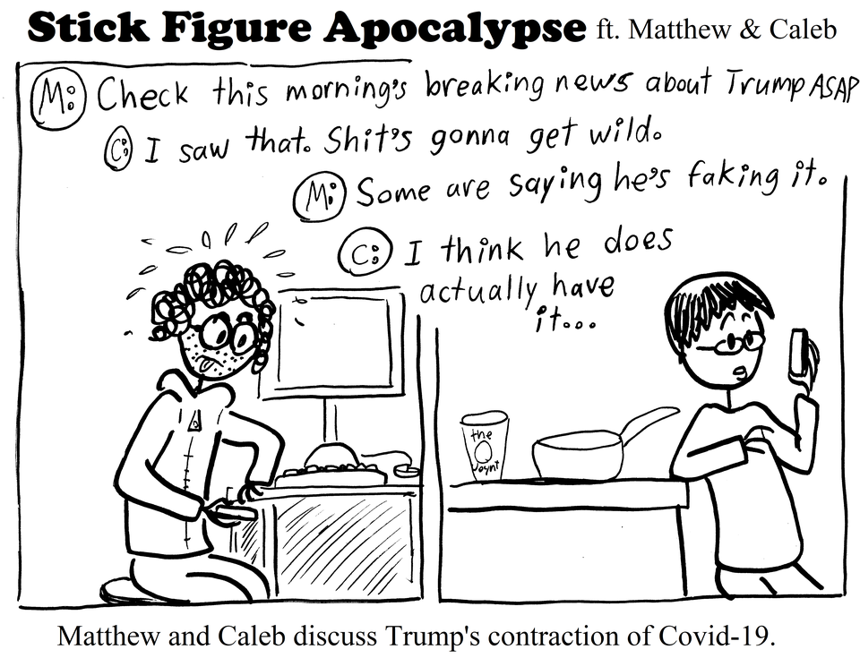 Remember when Donald Trump got Covid?