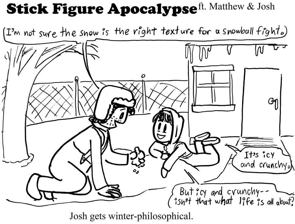 Deep thoughts with my son