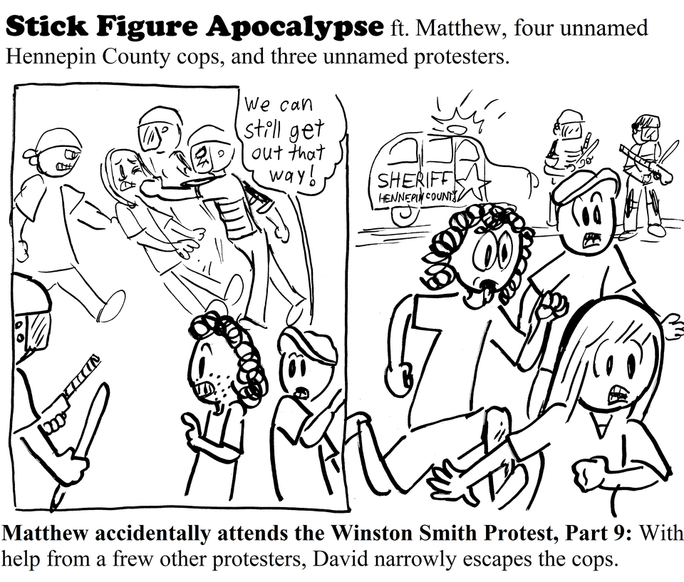 Running from the Hennepin County mounties