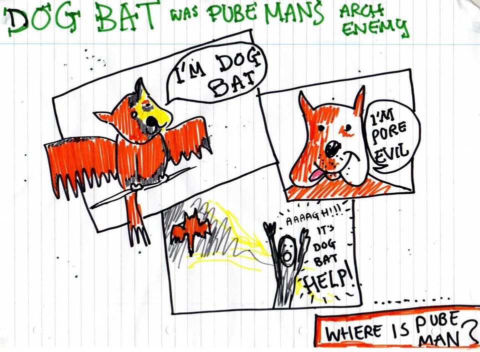 dog bat