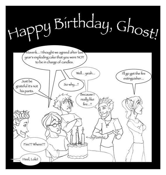 Happy Birthday, Ghost! ^__^