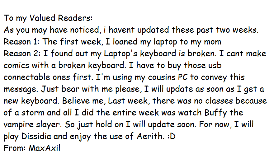 Broken Keyboard