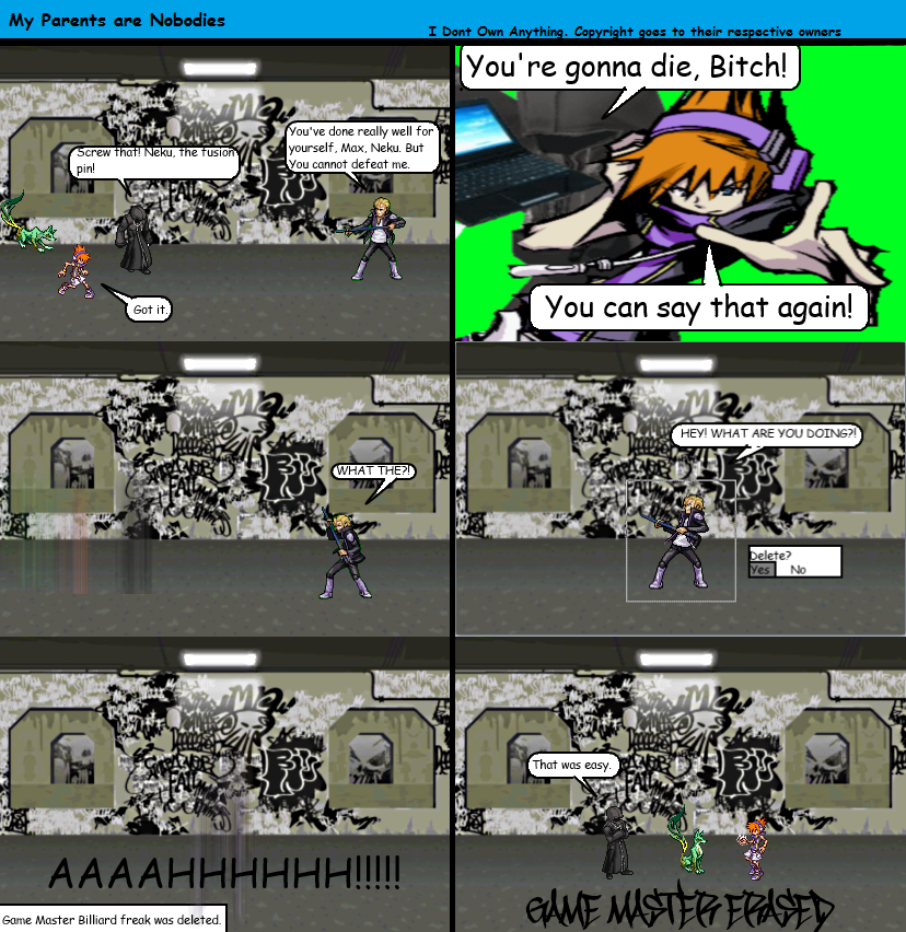 Reapers Game:Day 7: Fusion Level MAX: Erasure