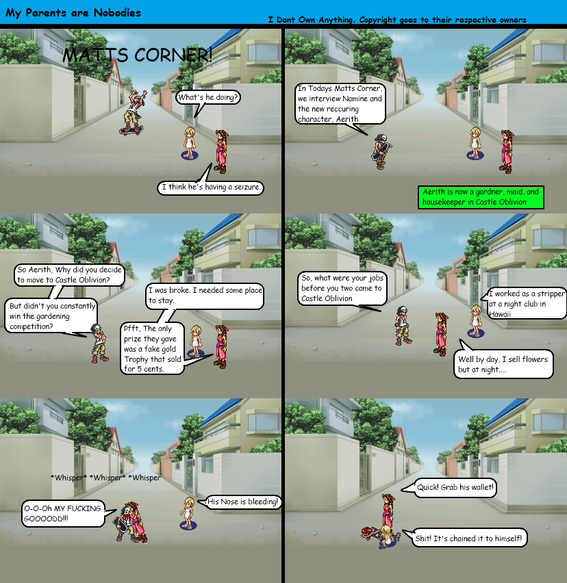 Matt's Corner 3: Bimbos and Theivery