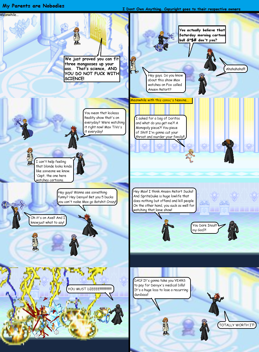 70th Comic Shoutout! Ansem Retort!!!!