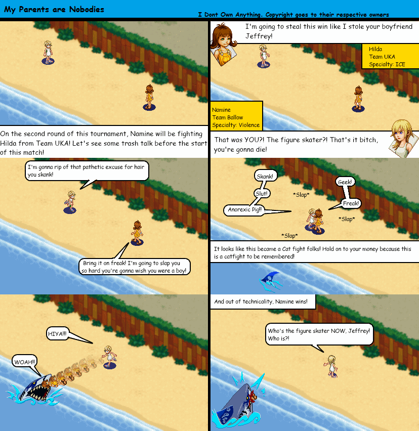 Namine vs Hilda: Catfight